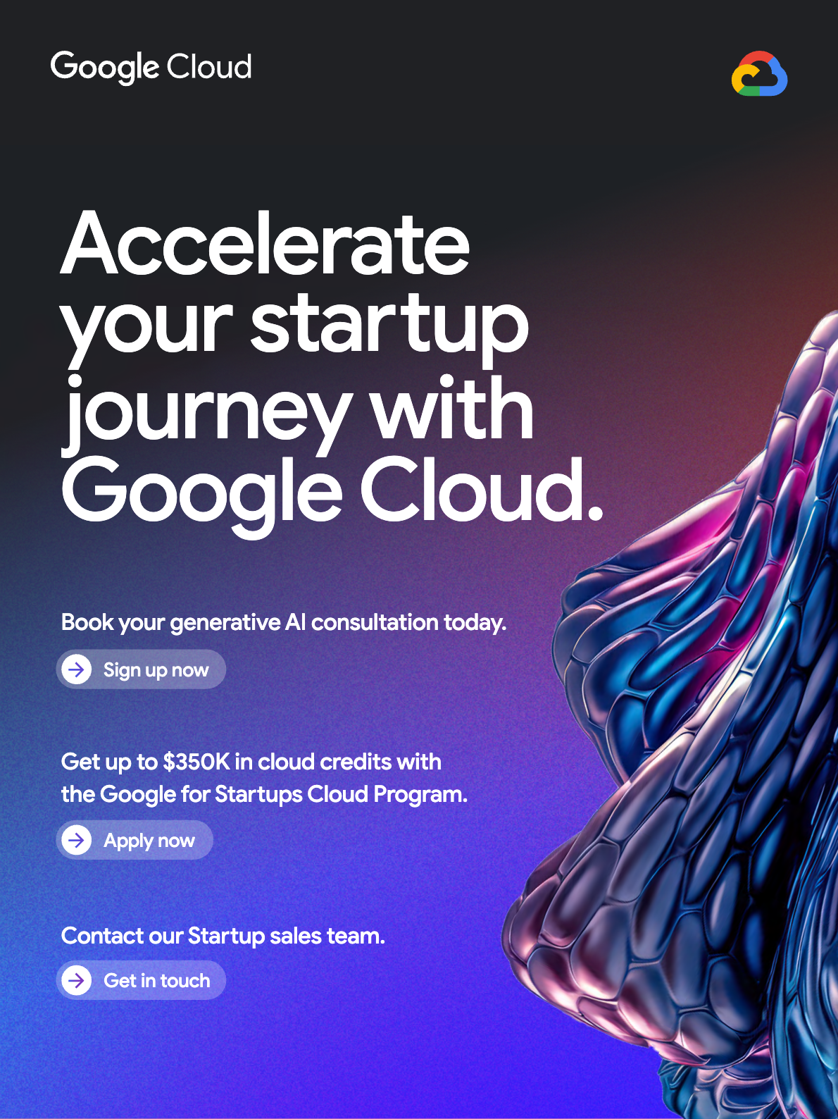 Google Cloud 加速您的创业之旅