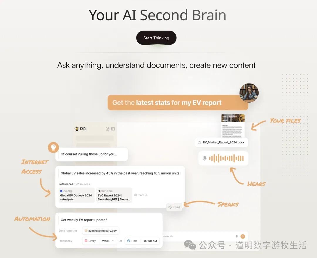 免费的Gemini2.0，本地的DeepSeek-R1，加进化的Obsidian