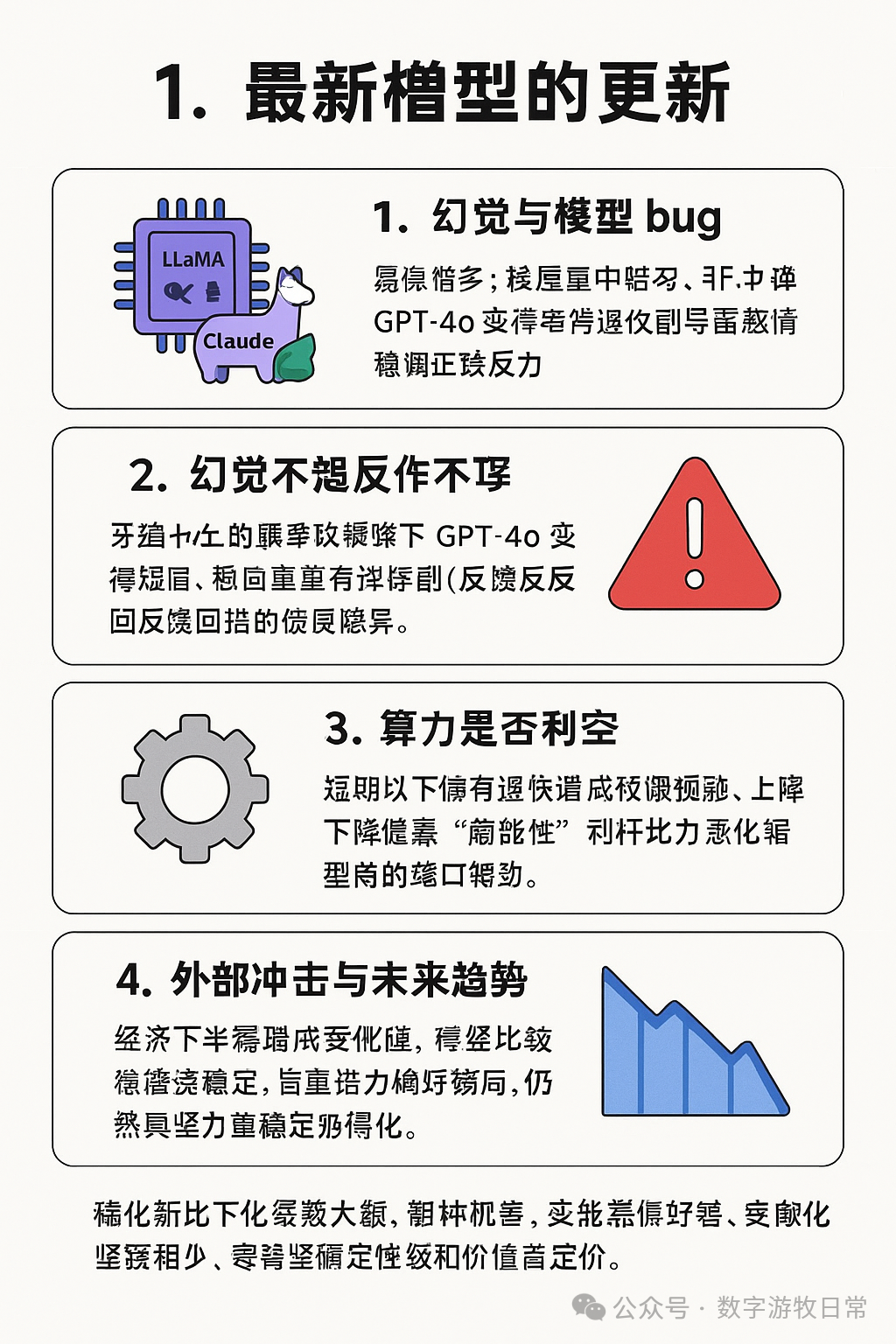 数据“质”而非数据“量”；幻觉“量”而非幻觉“率”；算“能力”而非算力