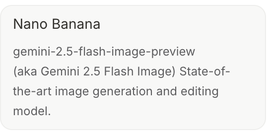 Nano Banana in App