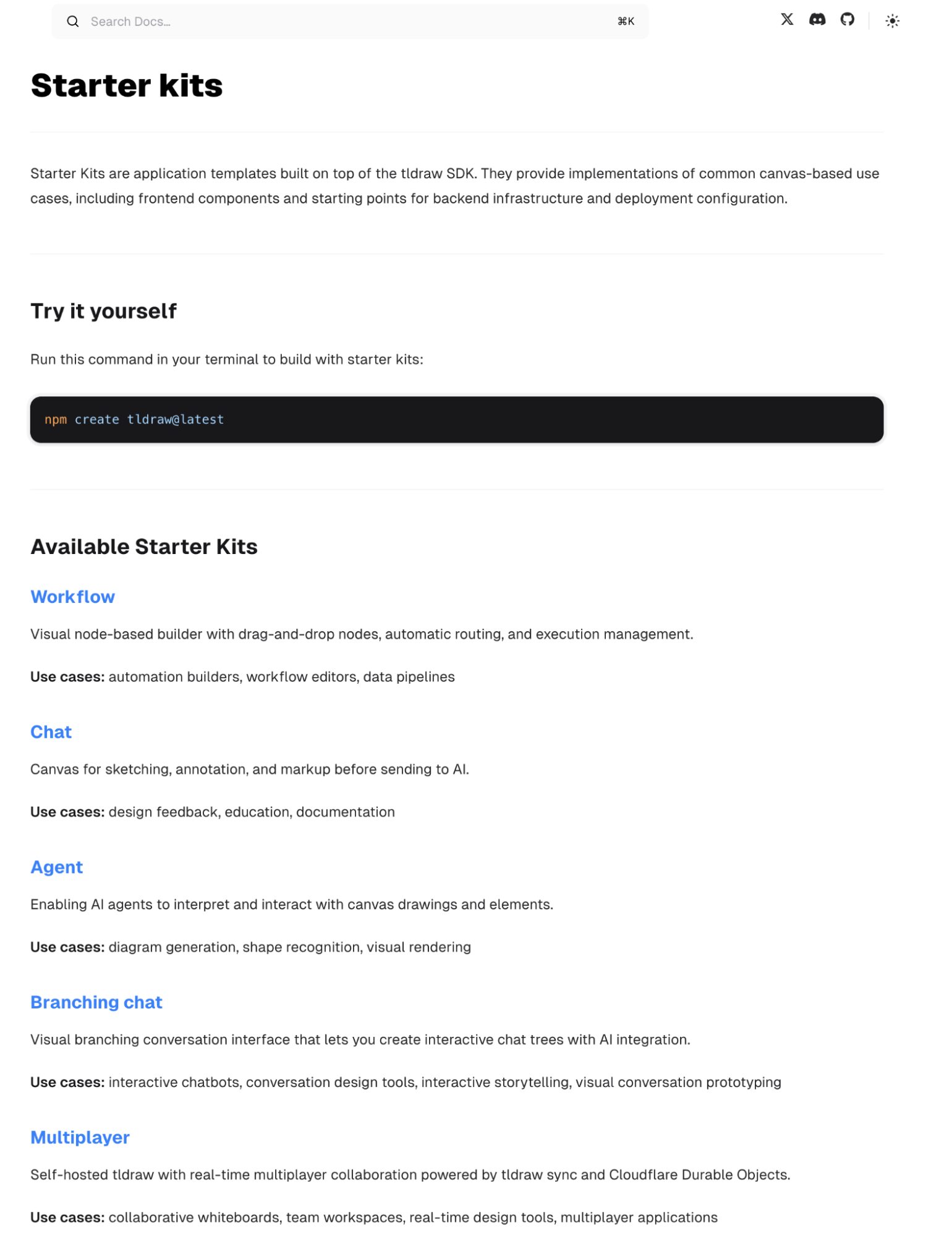 tldraw终于把基于AI的无限画布方案开源出来了