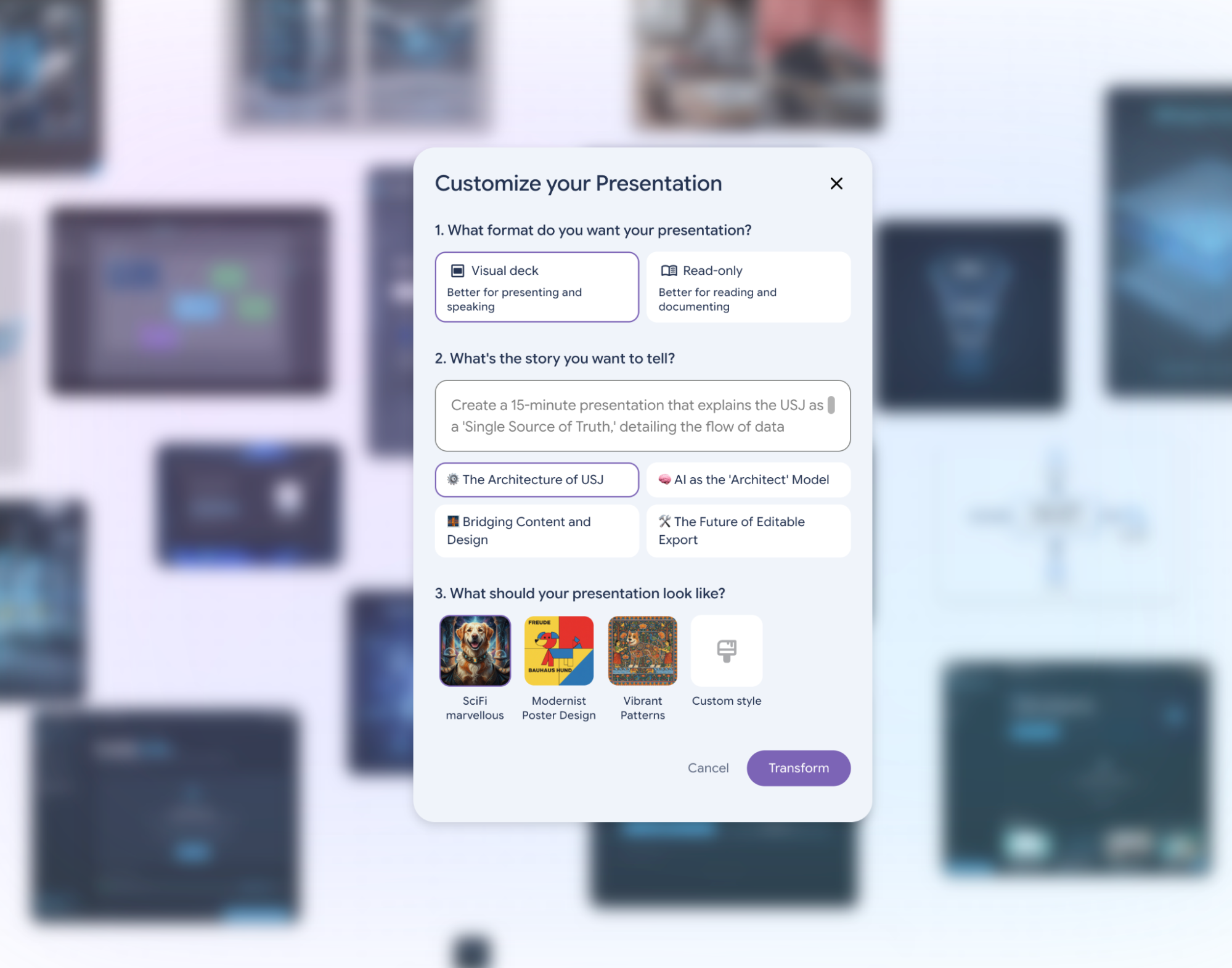 Mixboard Transform 2